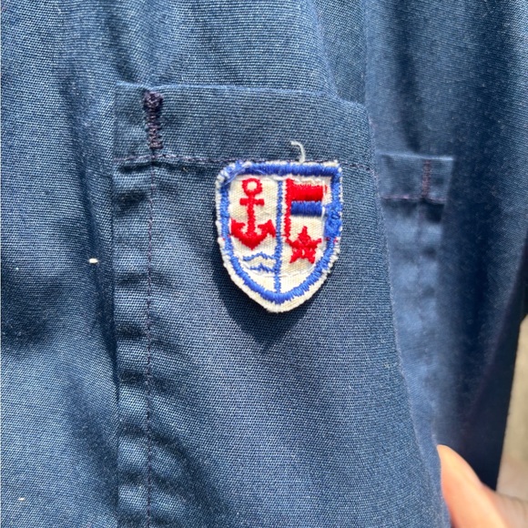 vintage blue jumpsuit - Picture 5 of 6